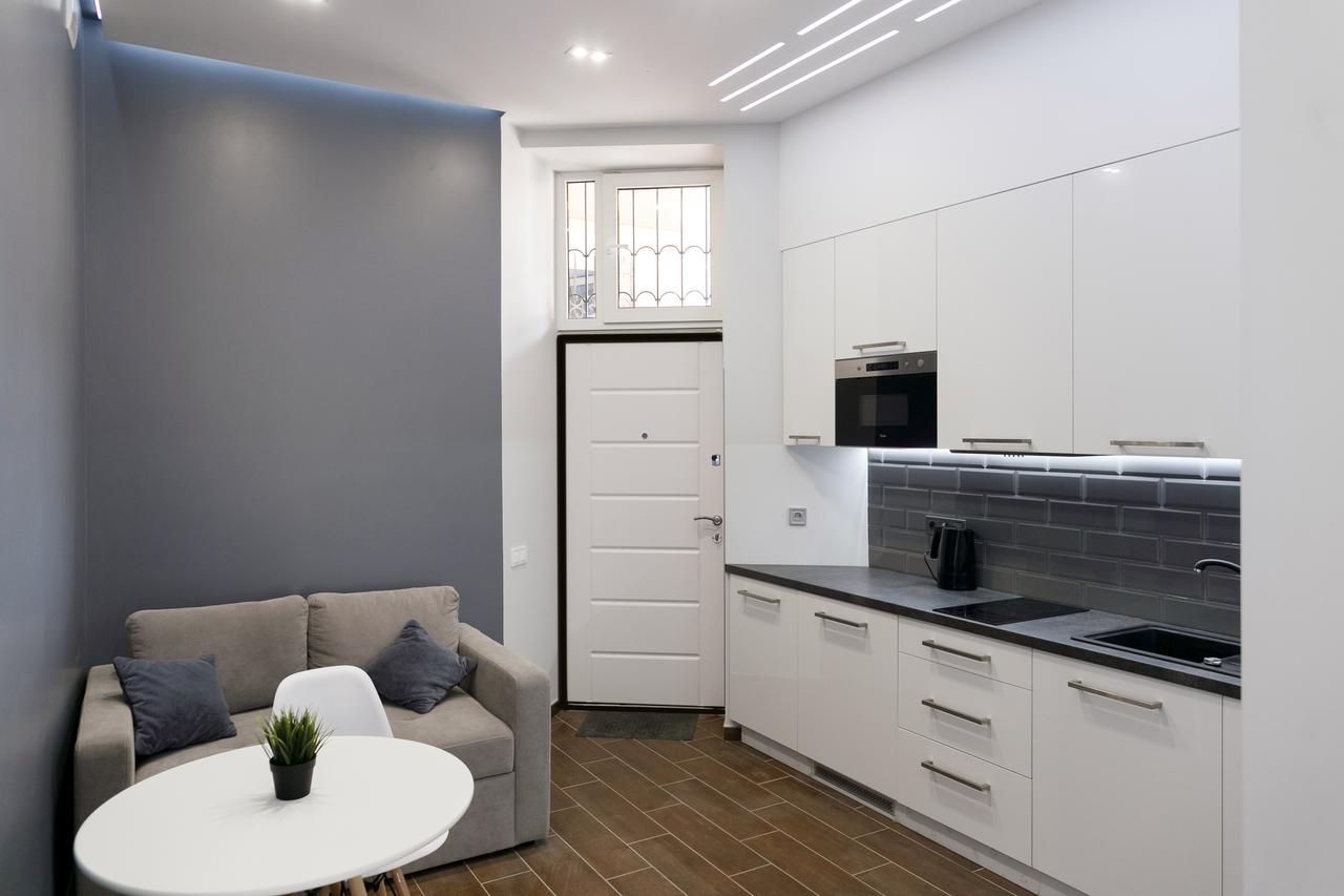 Exciting Apartment Lviv Fireplace Luaran gambar